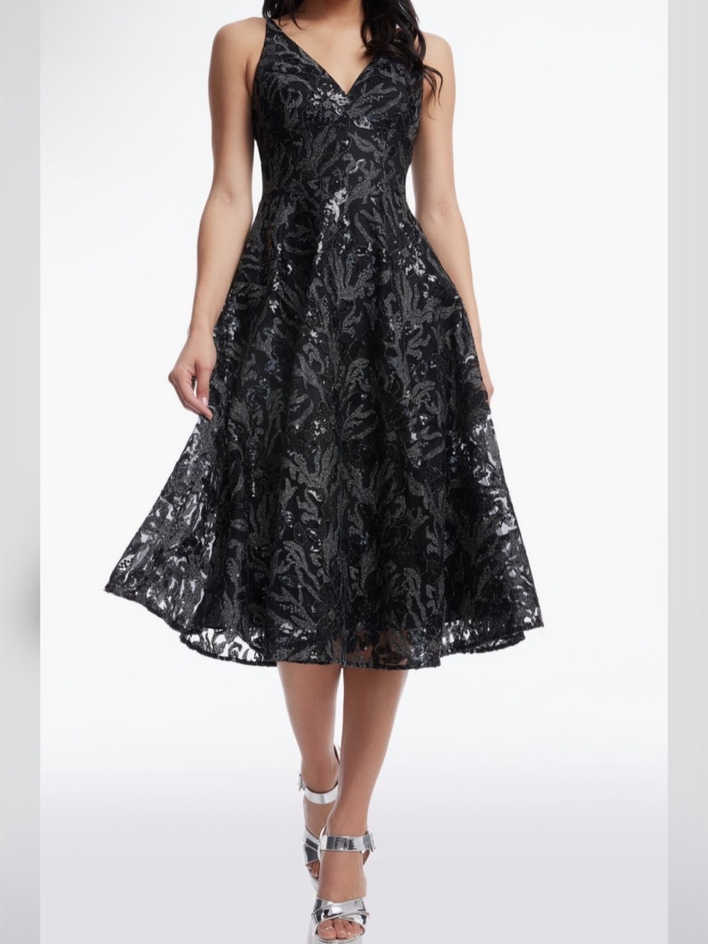 Dress the Population Elisa Sequin Fit & Flare Cocktail Dress